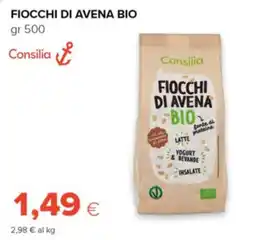 Oasi Fiocchi di avena bio Consilia offerta