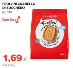 Oasi Frollini granella di zucchero Consilia offerta