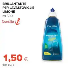 Oasi Brillantante per lavastoviglie Limone Consilia offerta