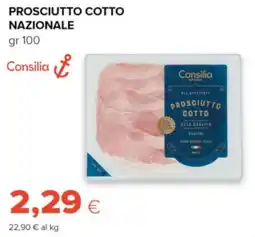 Oasi Prosciutto cotto Consilia offerta