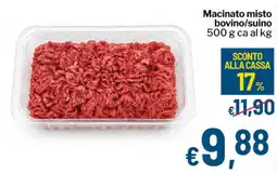 Qui Discount Macinato misto bovino/suino offerta
