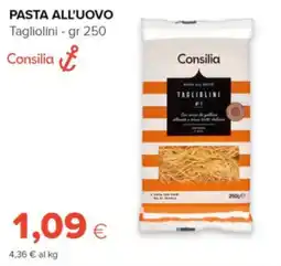 Oasi Consilia Pasta all'uovo Tagliolini offerta
