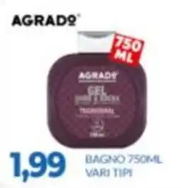 GeD Shopping Agrado gel bagno e doccia offerta