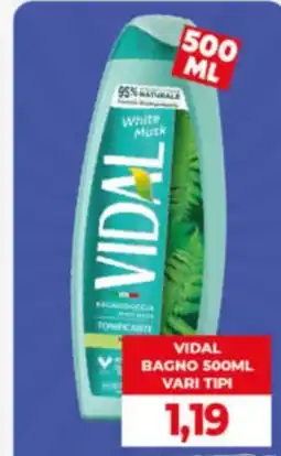 GeD Shopping Vidal bagno white musk offerta