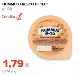 Oasi Hummus fresco di ceci Consilia offerta