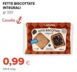 Oasi Fette biscottate integrali Consilia offerta
