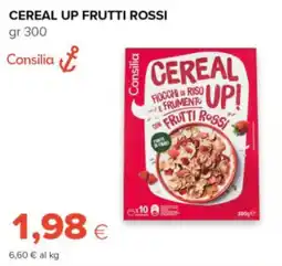 Oasi Cereal Up Frutti Rossi Consilia offerta
