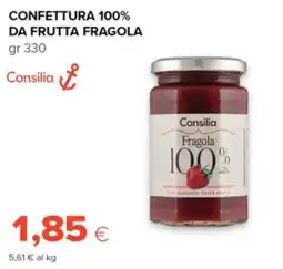 Oasi Confettura fragola Consilia offerta
