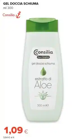 Oasi Consilia gel doccia schiuma estratto di Aloe offerta