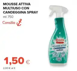 Oasi Mousse attiva candeggina multiuso Consilia offerta