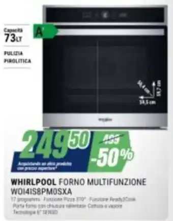 Whirlpool forno multifunzione