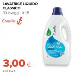 Oasi Lavatrice liquido classico Consilia offerta