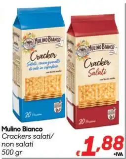 Pac Cash&Carry Mulino Bianco Crackers salati/non salati offerta