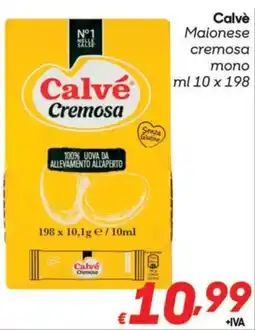 Pac Cash&Carry Calvé Maionese cremosa mono offerta
