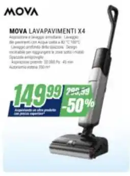 Leonardelli Mova lavapavimenti X4 offerta