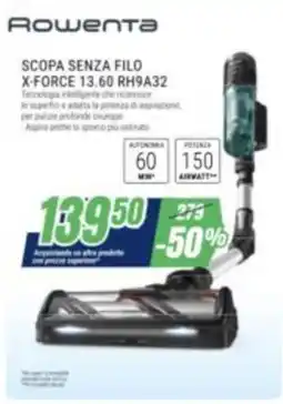 Leonardelli Rowenta scopa senza filo X-FORCE 13.60 RH9A32 offerta