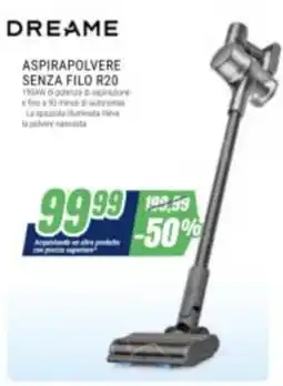 Leonardelli Dreame Aspirapolvere Senza Filo R20 offerta