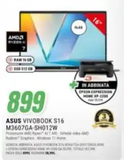 Leonardelli Asus Vivobook S16 offerta