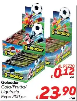 Pac Cash&Carry Goleador Liquirizia offerta