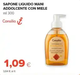 Oasi Sapone liquido mani addolcente con miele Consilia offerta