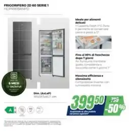 Leonardelli Frigorifero 2D 60 Serie 1 offerta