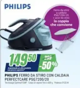 Leonardelli Philips ferro da stiro con caldaia perfectcare offerta