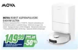 Leonardelli Mova robot aspirapolvere e40vim ultra offerta