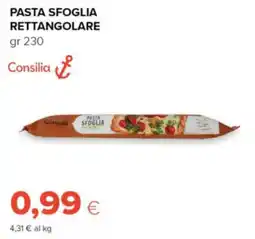 Oasi Pasta sfoglia rettangolare Consilia offerta
