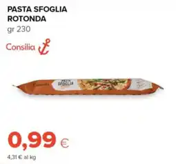 Oasi Pasta sfoglia rotonda Consilia offerta