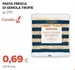 Oasi Pasta fresca di semola trofie Consilia offerta
