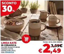 Conforama Linea Kate in ceramica offerta