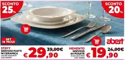 Conforama Stefy servizio piatti in ceramica offerta