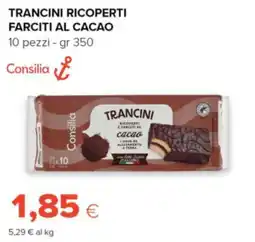 Oasi Trancini ricoperti farciti al cacao Consilia offerta