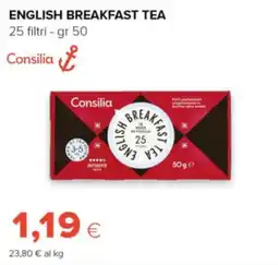 Oasi Consilia English Breakfast Tea offerta
