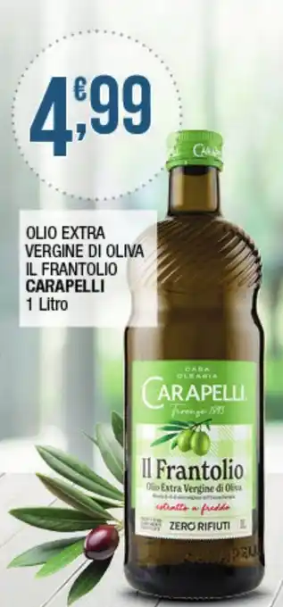 Olio extra vergine di oliva il frantolio carapelli