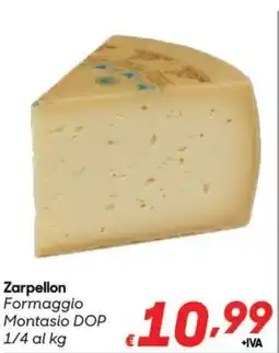 Pac Cash&Carry Zarpellon Formaggio Montasio DOP offerta