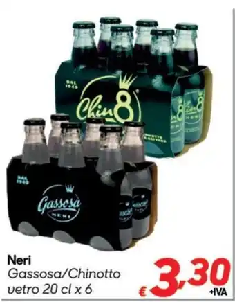Pac Cash&Carry Neri Gassosa/Chinotto offerta