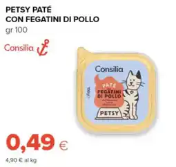 Oasi Petsy paté con fegatini di pollo offerta