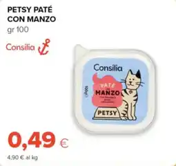 Oasi Petsy paté con manzo offerta