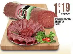 Maxi Sidis Salame Milano Beretta offerta