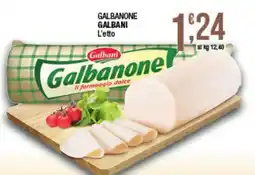 Maxi Sidis Galbanone Galbani offerta