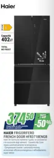 Leonardelli Haier frigorifero french door hfr3718engb offerta