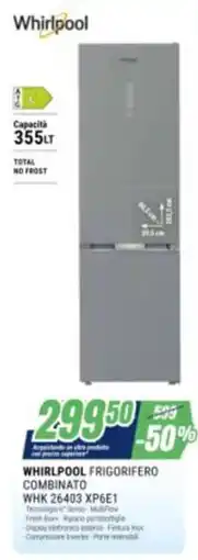 Leonardelli Whirlpool frigorifero combinato offerta