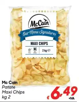 Pac Cash&Carry Mc Cain Patate Maxi Chips offerta