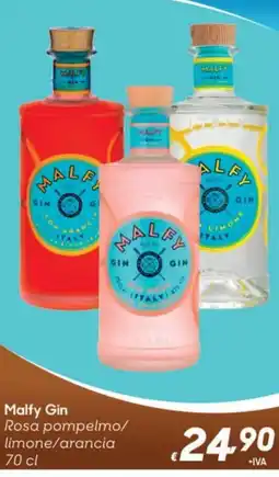 Pac Cash&Carry Malfy Gin Rosa pompelmo offerta