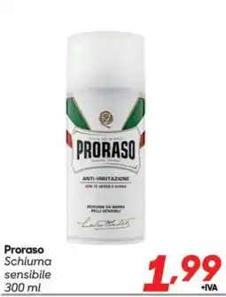 Pac Cash&Carry Proraso Schiuma sensibile offerta