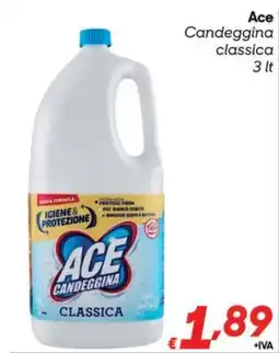 Pac Cash&Carry Ace candeggina classica offerta