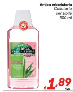 Pac Cash&Carry Antica erboristeria collutorio sensibile offerta