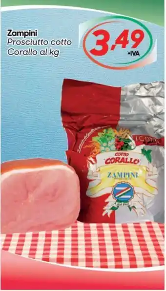 Pac Cash&Carry Prosciutto cotto Corallo offerta
