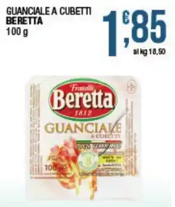 Maxi Sidis Guanciale a cubetti Beretta offerta